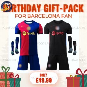 Barcelona FC Birthday Football Kits Gift Pack - Overview