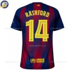 Barcelona RASHFORD 14 Home 25 26 Men Football Shirt_back view