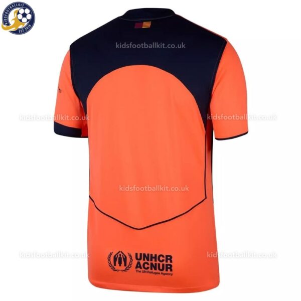 Barcelona Third Men Football Shirt 25_26-back view