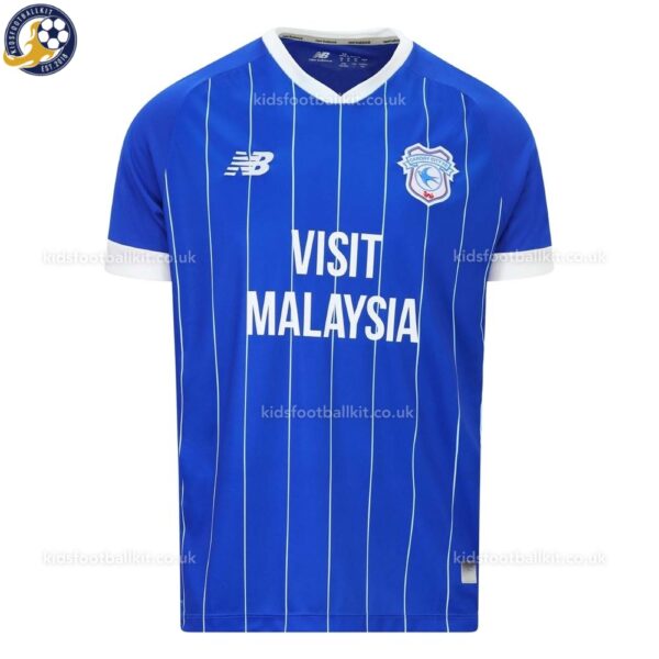 Cardiff City Home Men Football Shirt 25_26-front view