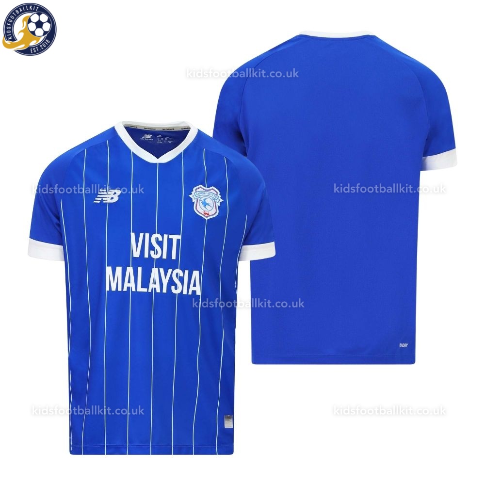 Cardiff City Home Men Football Shirt 2025/26 - kidsfootballkit.co.uk