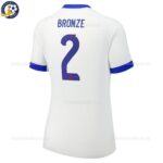 England BRONZE 2 Home Women Football Shirt 25_26_back view