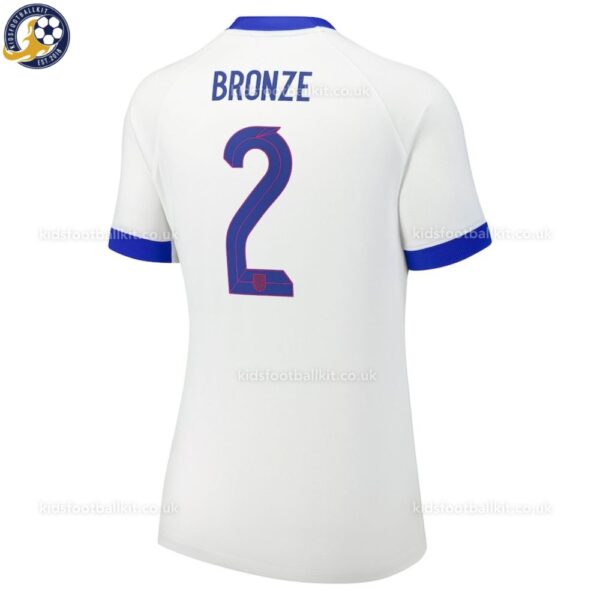 England BRONZE 2 Home Women Football Shirt 25_26_back view