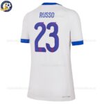 England RUSSO 23 Home Women Football Shirt 25_26_back view