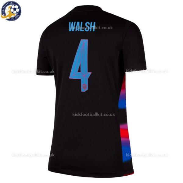 England WALSH 4 Away Women Football Shirt 25_26_back view