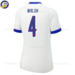 England WALSH 4 Home Women Football Shirt 25_26_back view