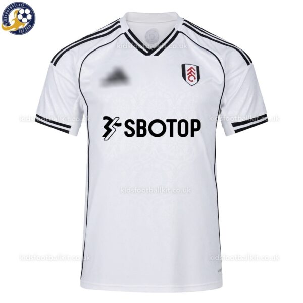 Fulham Utd Home Men Football Shirt 2025/26 - Front View
