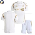 LAFC 25_26 Away Kids Football Kit_over view
