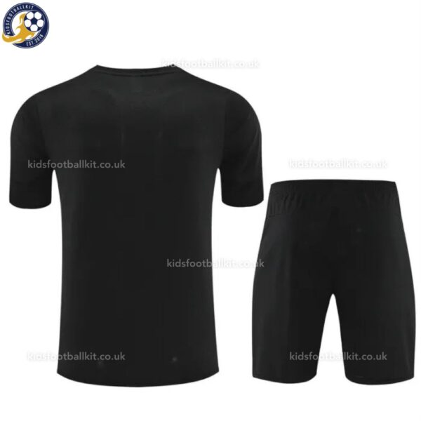 Man City Black Training Kids Football Kit 25_26-back view