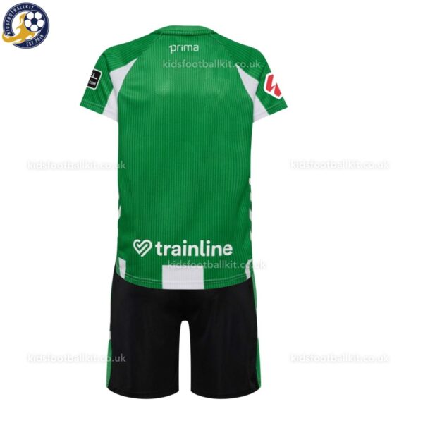 Real Betis Home 25 26 Kids Football Kit - back view