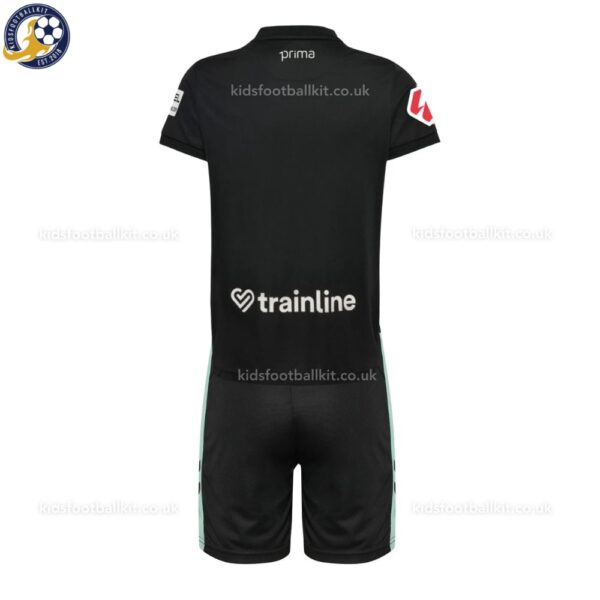 Real Betis Third 25_26 Kids Football Kit- back view