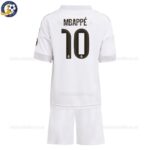 Real Madrid MBAPPÉ 10 Home Kids Football Kit 2025_26 - Back View