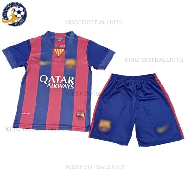 Retro Barcelona Home 2014_15 Kid Football Kit