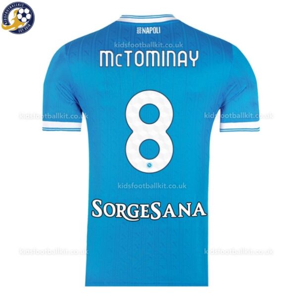SSC McTOMINAY 8 Home Men Football Shirt 2025_26 - Back View