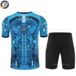 SSC Napoli Blue Training Kids Football Kit 25_26-back view