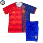 Spain Home Kids Football Kit 25_26-front view