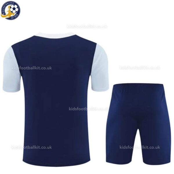 Tottenham Blue Training Kids Football Kit 25_26-back view