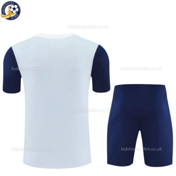 Tottenham Gray Training Kids Football Kit 25_26-back view