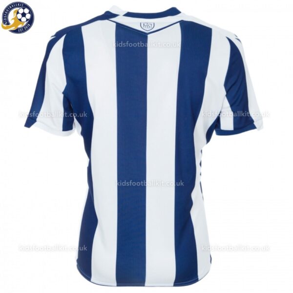 West Bromwich Home 25 26 Men Football Shirt - back view