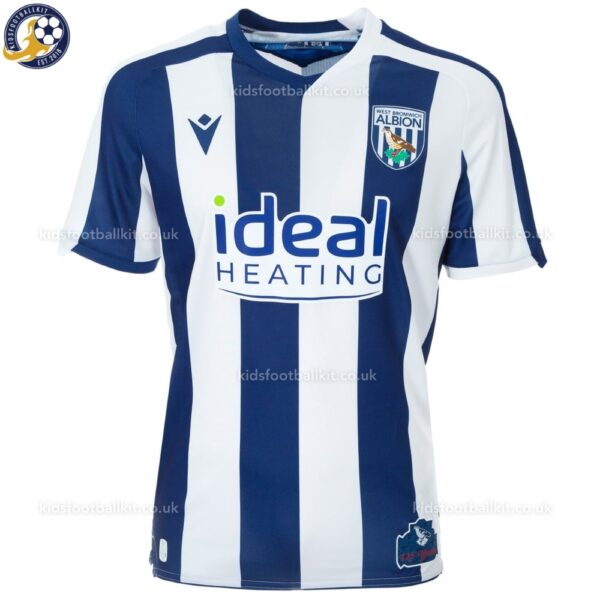 West Bromwich Home 25 26 Men Football Shirt - front view