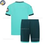 Wolves Away 25 26 Kids Football Kit- back view