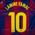 Barcelona Home Kids Football Kit 2025_26 – LAMINE YAMAL 10-detail1