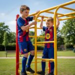 Barcelona 25/26 RASHFORD 14 Home Kids Football Kit (1)