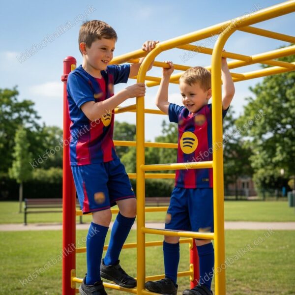 Barcelona 25/26 RASHFORD 14 Home Kids Football Kit (1)