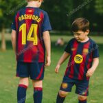 Barcelona 25/26 RASHFORD 14 Home Kids Football Kit (2)