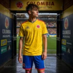 Colombia World Cup 2026 Home Kids Football Kit (With Socks)
