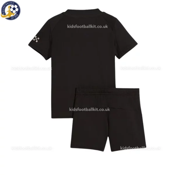 Manchester City Away Kids Kit 25_26-back view