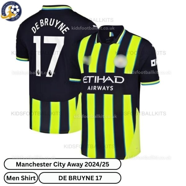 Manchester City Away Men Football Shirt 24_25-DE BRUYNE 17-over view-blur