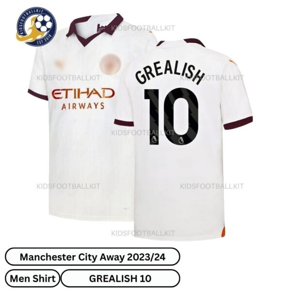 Manchester City Grealish 10 Away Men Shirt 23/24 | Perfect Gift