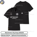 Manchester City Away Women Football Shirt 25_26-over view-blur
