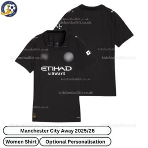 Manchester City Away Women Football Shirt 25_26-over view-blur