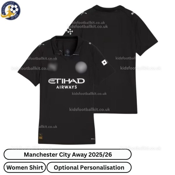 Manchester City Away Women Football Shirt 25_26-over view-blur