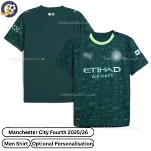 Manchester City Fourth Men Football Shirt 25_26-over view-blur