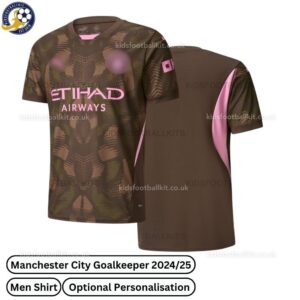 Manchester City Goalkeeper Men Football Shirt 23_24-over view-blur