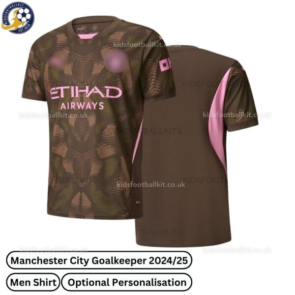 Manchester City Goalkeeper Men Football Shirt 23_24-over view-blur