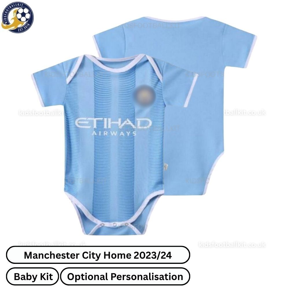 Manchester City Home Baby Football Kit 2023/24