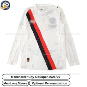 Manchester City Kidsuper Men Football Shirt 25_26-long sleeve- front view-blur