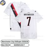 Manchester City Kidsuper Men football shirt 25_26- MARMOUSH 7- over view-blur