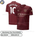 Manchester City Third Men Football Shirt 24_25-GREALISH 10-over view-blur