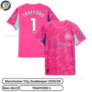 Manchester City goalkeeper men football shirt 25_26-TRAFFORD 1-over view-pink-blur