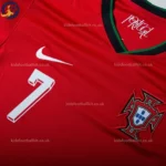 Portugal Home Men & Kids Football Kit 2024 – RONALDO 7-detail1