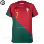 Portugal World Cup Home Kids Football Kit 2022 – RONALDO 7-front view