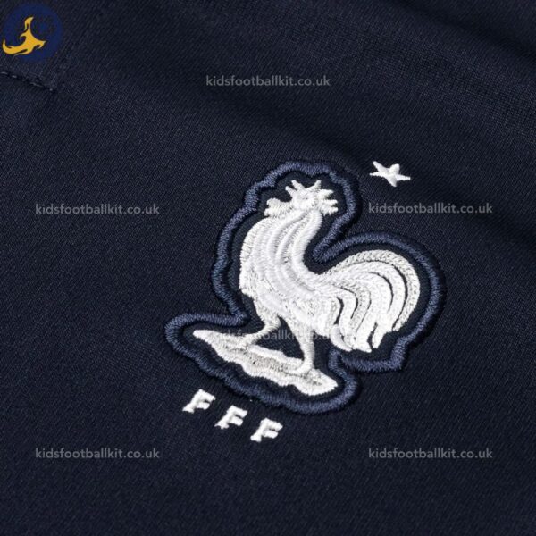 Retro World Cup 2018 France Home Kids Football Kit_detail1