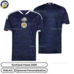 Scotland World Cup 2026 Home Men Football Shirt-over view
