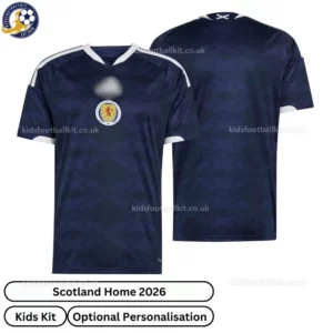 Scotland World Cup 2026 Home Men Football Shirt-over view