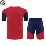 Spain Training Kids Kit 2026-red back view-3d